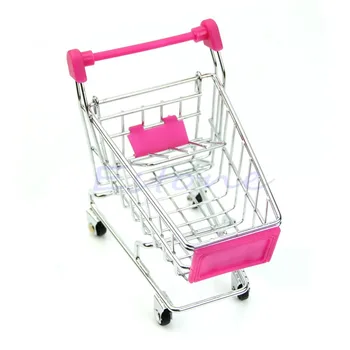 

M89CMini New Supermarket Handcart Shopping Utility Cart Mode Storage Toy Red