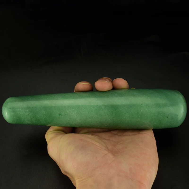 Crystal Massage Wands 180 Mm Natural Green Aventurine Yoni Wands