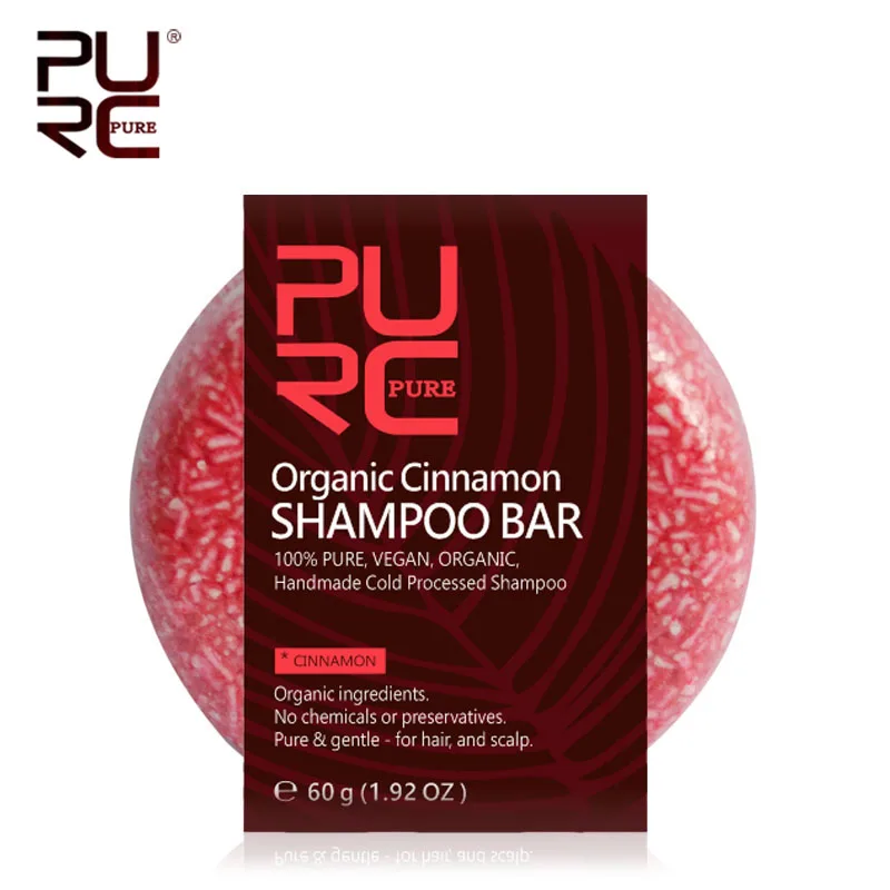 

PURC Organic handmade cold processed Cinnamon Shampoo Bar 100% PURE no chemicals or preservatives hair shampoo soap