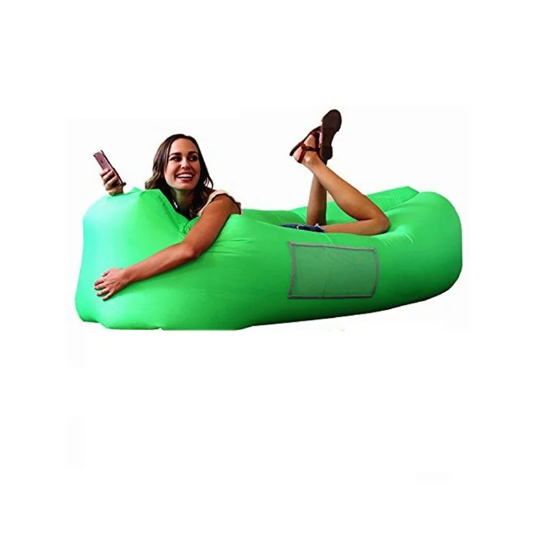 Outdoor Inflatable Air Sofa Holiday Seaside Beach Lady Bone Sofa Wild Sleeping Bag Outdoor Seating Garden Furniture