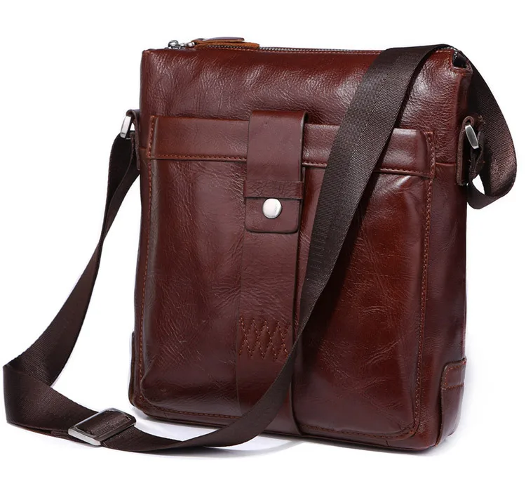 

High Quality Promotion JMD Men's Genuine Leather Messenger Bag Shoulder Bag Cross Body Bag 7151A/7151C