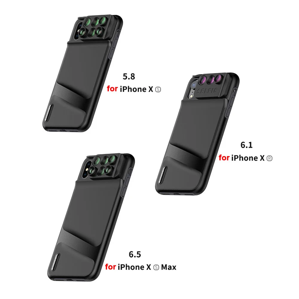 For Iphone 11 Pro Max Camera Lens Case Kit Fisheye Wide Angle