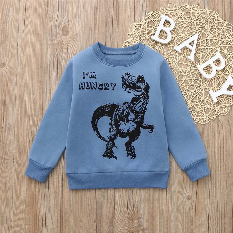 

cool dinosaur warm soft tops clothes cool toddler kids clothes for kids fashion sweatshirts conjunto infantil #F#4OT12