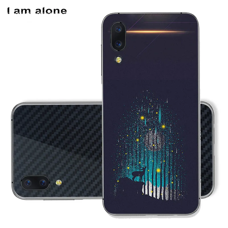 Чехлы для телефонов I am alone для UMIDIGI One Max, 6,3 дюймов, черный цвет, ТПУ, мобильный Модный чехол для UMIDIGI One Max - Цвет: Black TPU H15