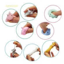 Kawaii Squishies антистрессовые забавные мини-игрушки, мягкие силиконовые игрушки для рук, мягкие животные, Kawaii куклы, резиновые игрушки для детей, подарки
