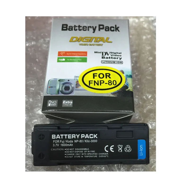 

FNP-80 FNP80 NP-80 lithium batteries NP80 Digital camera battery For Fujifilm DC-4800 DC-4900 DC-6800 MX-6900 X-2700