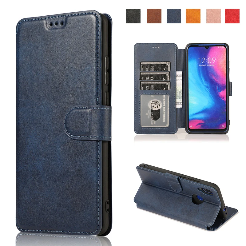 Чехол Mi9 для Xiaomi Redmi Note 7 5 6 Pro 6A флип-кошелек из искусственной кожи чехол Xiomi Mi 9 8 6X A2