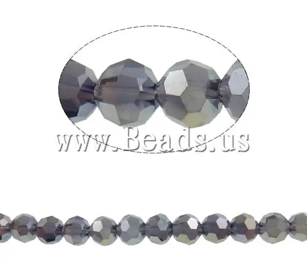 Free shipping!!!Imitation Element Crystal Beads Promotion Round AB color plated faceted Amethyst 8mm Hole:Approx 1mm | Украшения и