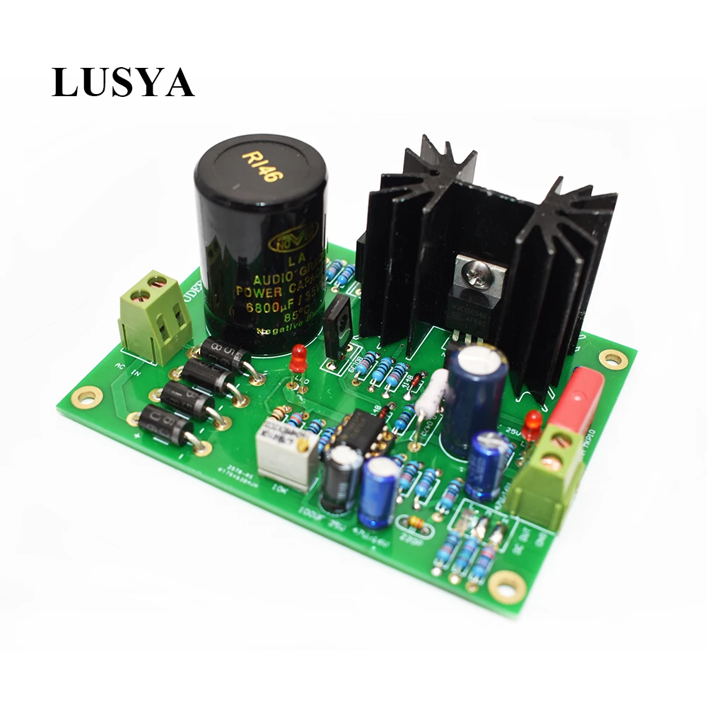 Lusya 5 24 В STUDER900 регулятор блока питания Super LM317 LT1083 LT1085 DIY комплект/готовая