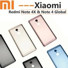 OEM Xiaomi Redmi Note 4X крышка батареи задняя дверь корпус Xiaomi note 4 Global+ кнопки включения громкости Замена+ Инструменты