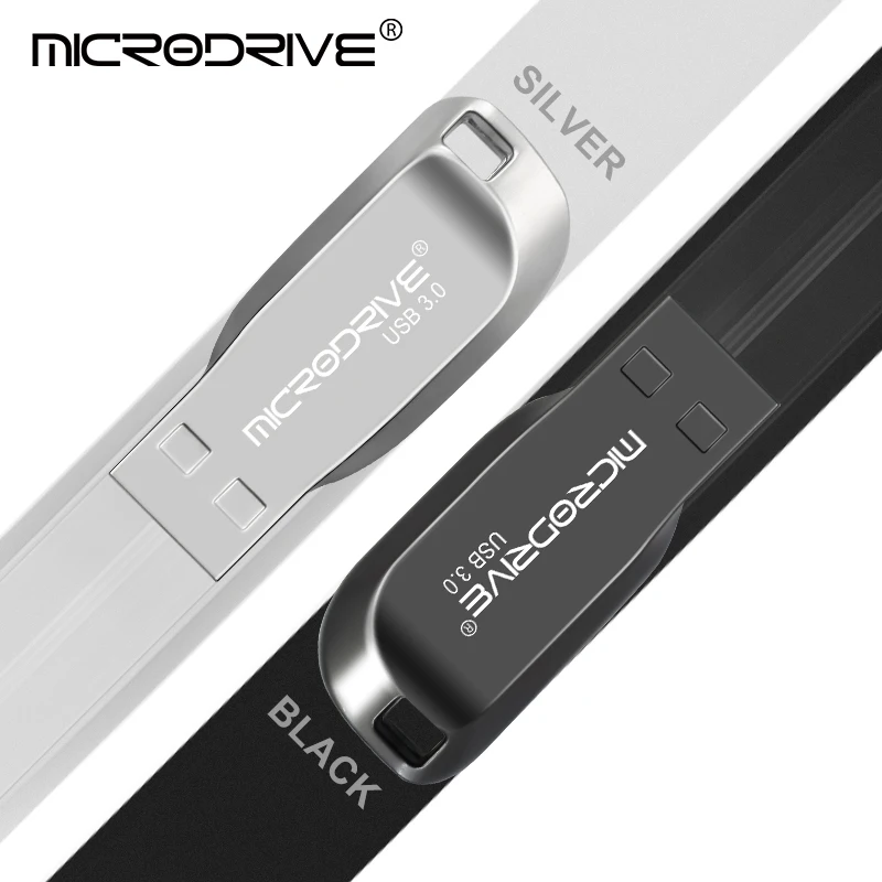 Microdrive брендовый металлический флеш-накопитель Usb 3,0 16 ГБ 32 ГБ 128 Гб 64 Гб USB 3,0 Usb флеш-накопитель карта памяти