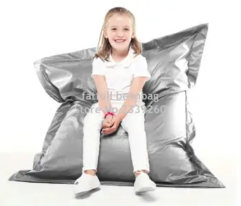 

Cover only No Filler - Kids funny bean bag chair, living room children seat home furniture sofas, patio beach beanbag chairs