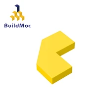 BuildMOC-ensamblaje de partículas, 27263, 2x2, para piezas de bloques de construcción, DIY, iluminar bloque, piezas, educativo