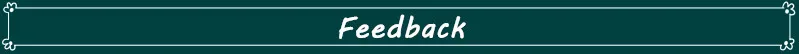 feedback