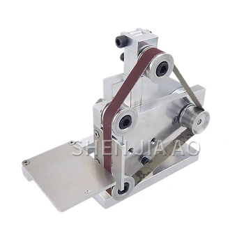

12/24V Mini Belt Machine DIY Polishing Grinding Machine Fixed Angle Sharpening Machine Mini Desktop Belt Polishing Machine 1PC