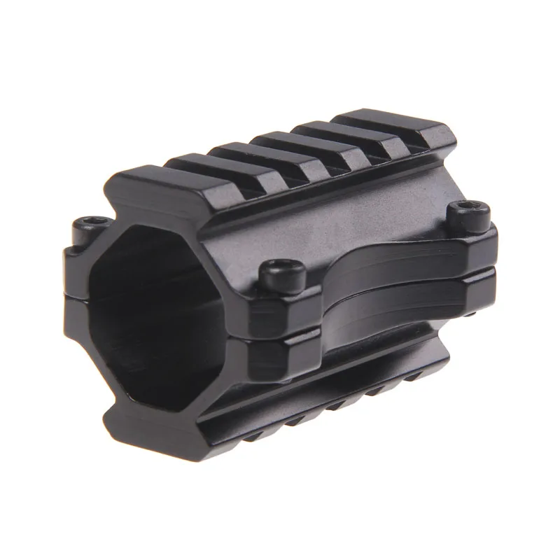 

FunpowerlandHunting Universal Tactical Double Picatinny Rails Barrel Clamp Mount with 5 Slots