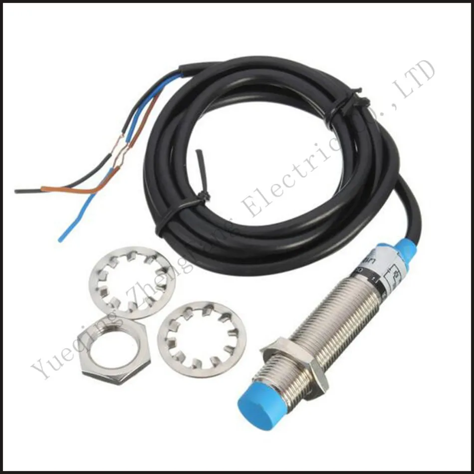 

free shipping LJ12A3-4 Inductive Proximity Detection Switch PNP NPN DC12-24(6-36V) LJ general column approach switch IP67