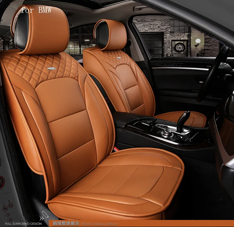 waterproof pu leather car seat cover for BMW E46 E39 E90 E60 BMW F30