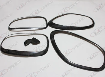 

Fit for BMW MINI COOPER R60 carbon fiber lampshade frame lamp frame decoration eyebrow lamp shade