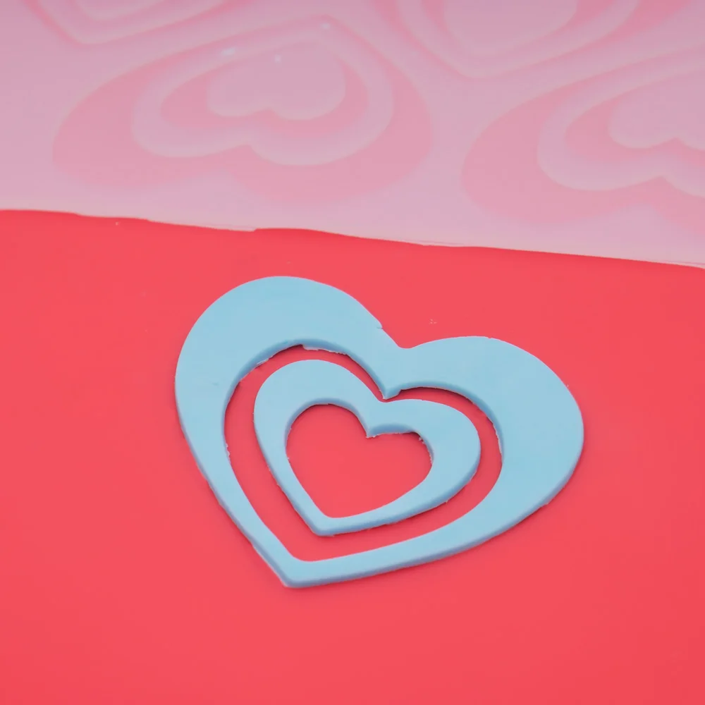 Горячие DIY 3D Любовь Сердце силиконовые формы шоколада формы для выпечки на день рождения торт печенье украшения инструменты шоколадная форма трафарет Маффин Пан