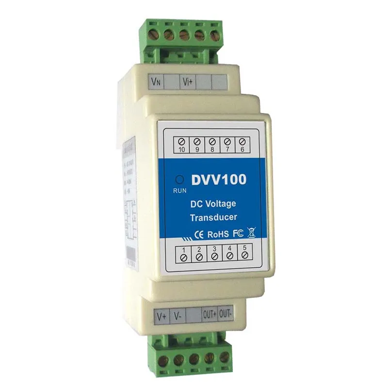 Преобразователь напряжения постоянного тока выход: 0~ 20 мА, 4~ 20 мА, 0~ 5 В, 0~ 10 в DVV100 работает для RTU