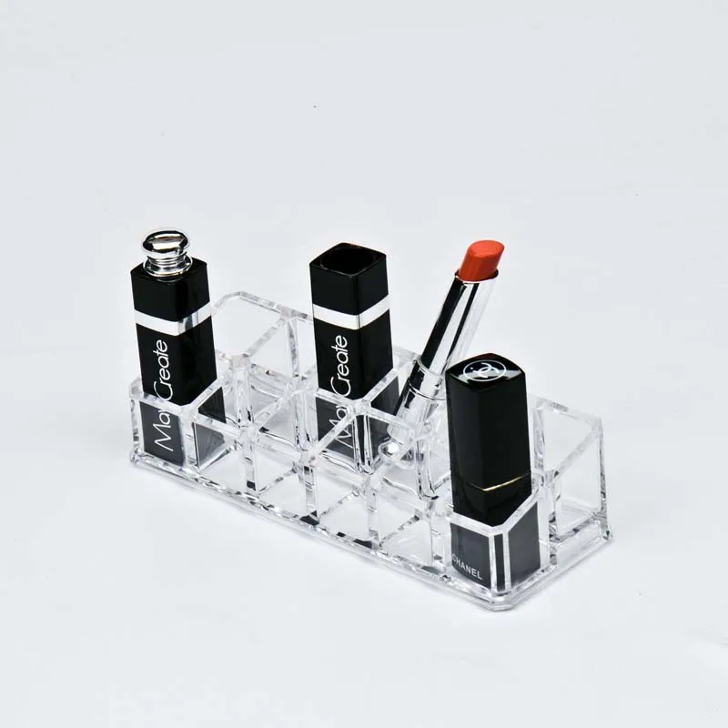 2018 Cosmetic Organizer 2-layer Drawers Acrilico Desk Jewelry Organizer Acrylic Makeup Organizer A