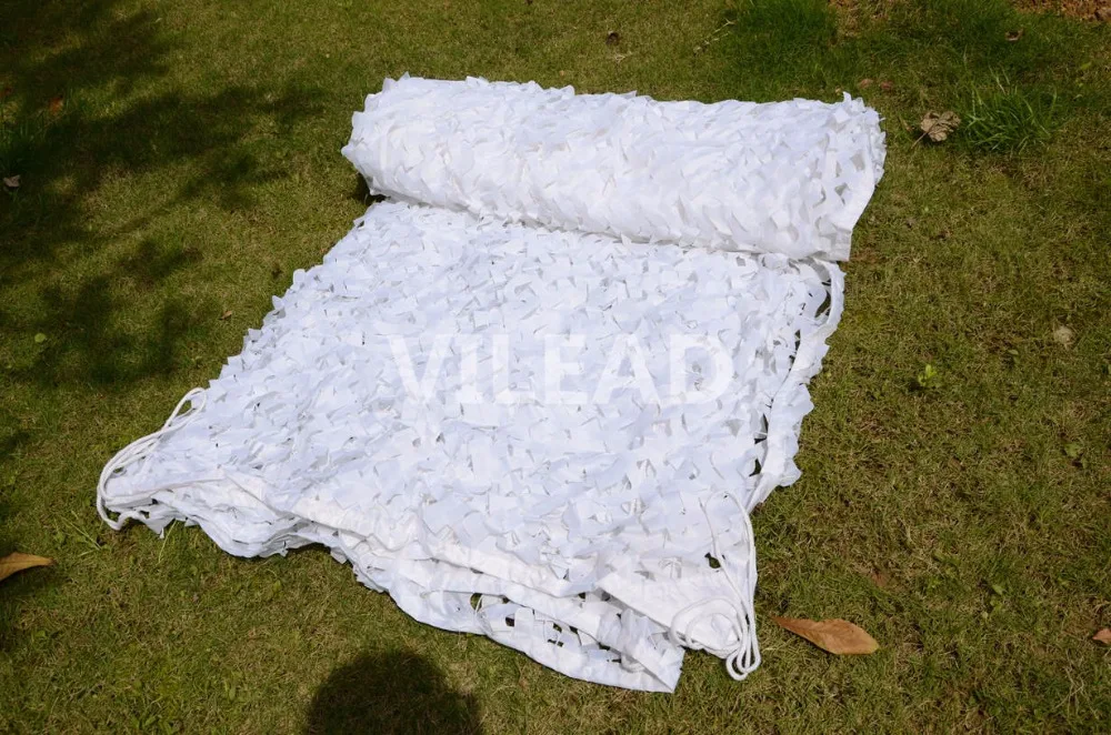 VILEAD 1,5 м x 5 м(5FT x 16.5FT) цифровой военный камуфляж Neting белая армейская камуфляжная сетка садовая солнцезащитный козырек навес-Парус