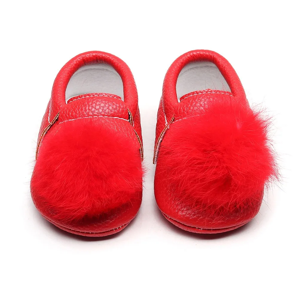 Зимние милые носки для новорожденных, для маленьких девочек держать теплая обувь для малышей предварительно ходунки принцессы мохнатыми