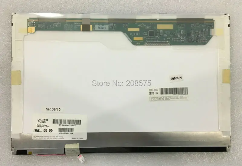 Free shipping LP141WX3 TLN1 TLN2 B141EW04 V.4 V.7 LTN141W1 L02 L03 L04 ...