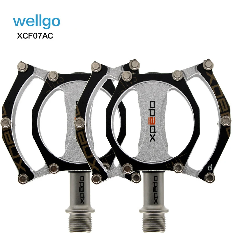 

Mountain Road Bike Pedals Antislip 3 Bearing Ultralight Aluminum Alloy Bicycle Pedals Cycling Pedals Bike Parts One Pair XPEDO
