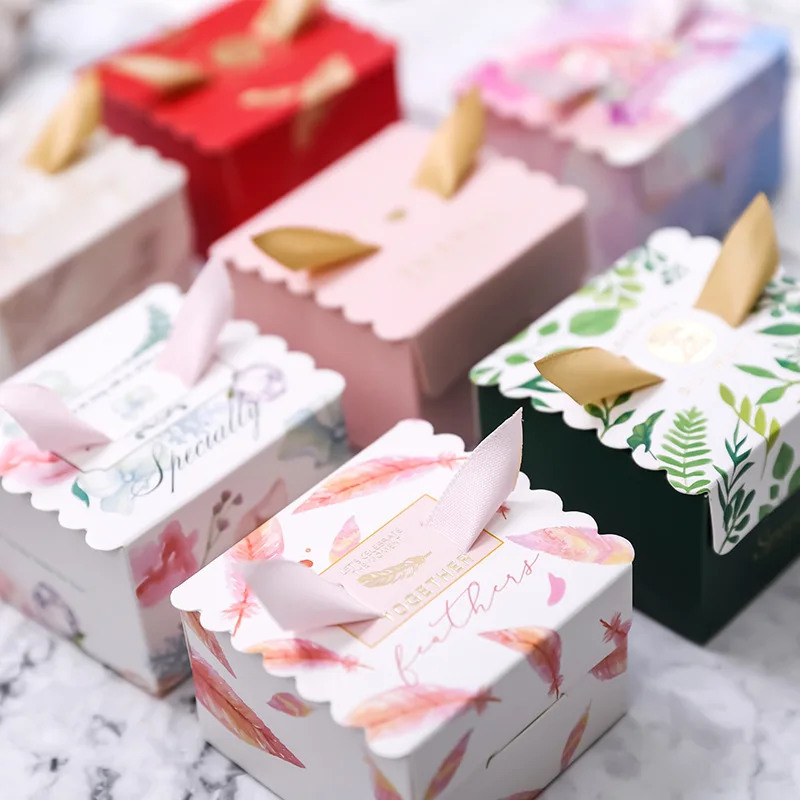 

10PCS/Lot Wedding Gift Box Present Packaging Candy Box DIY Wedding Favor Gifts Marriage Wedding Decor Supplies