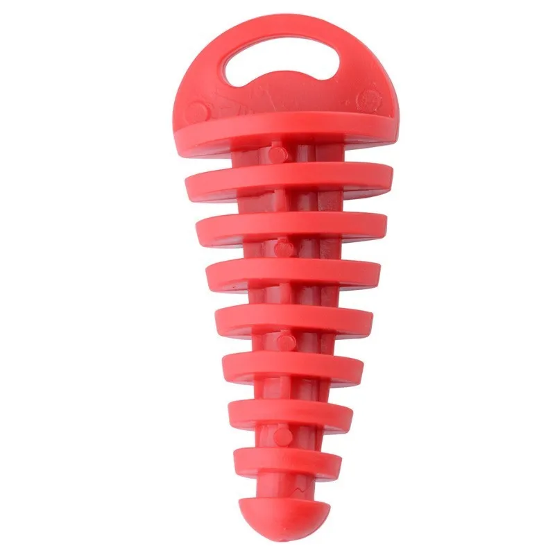 SPEEDWOW мотоциклетная выхлопная труба заглушка глушитель заглушка для мытья трубы протектор для мотокросса задняя труба заглушка для перемещения выдувного глушителя ПВХ - Цвет: Красный