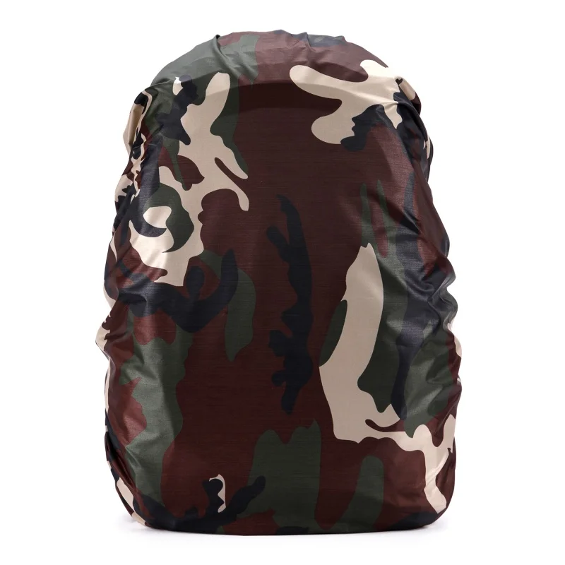 1Pc Outdoor Camouflage Bag Rain Cover Hiking Camping Backpack