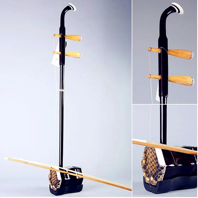 Chinese Huqin Erhu 01A1 Stringed Musical Instruments with Erhu accessories Bow Strings Book Video case Factory sale