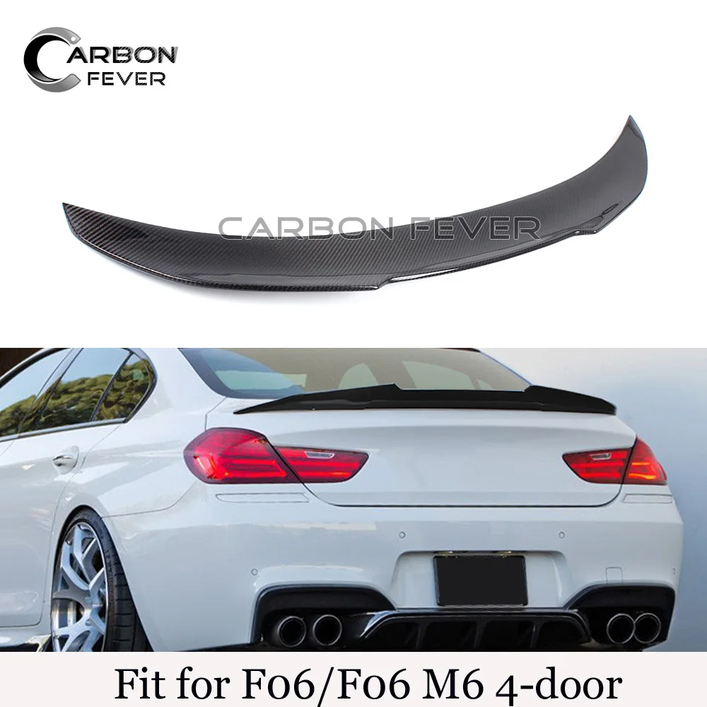 Rear Trunk Boot Spoiler Wings For BMW 6 Series F06 M6 4 Door 640i 650i