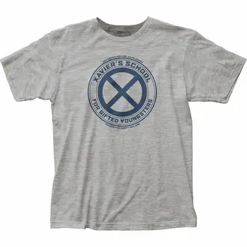 

X-Men Xavier's School Marvel Comics Licensed Adult T Shirt Short Sleeve T-Shirt Free Shipping