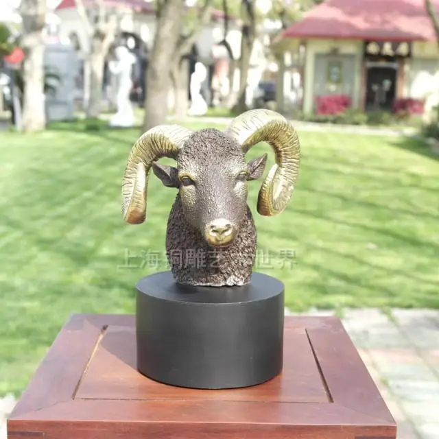 

The copper sculpture sculpture mascot statue ornaments sheepshead Senge crafts Home Furnishing decorative gift