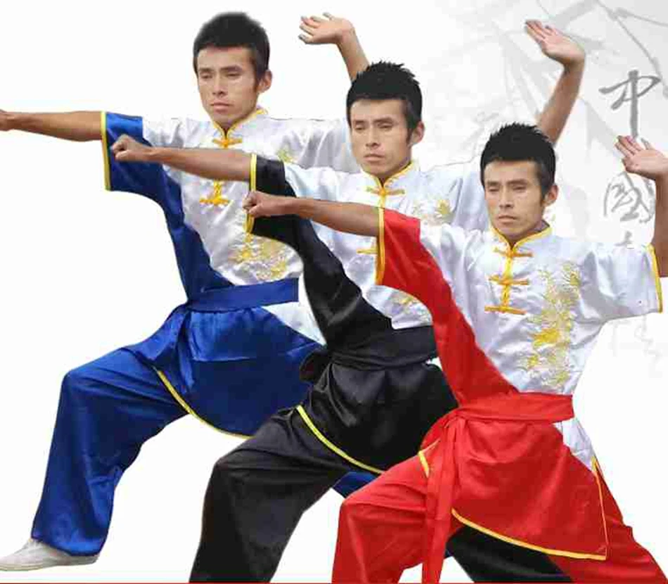 YZL15 Martial arts cloth tai chi clothing short sleeve performance wear