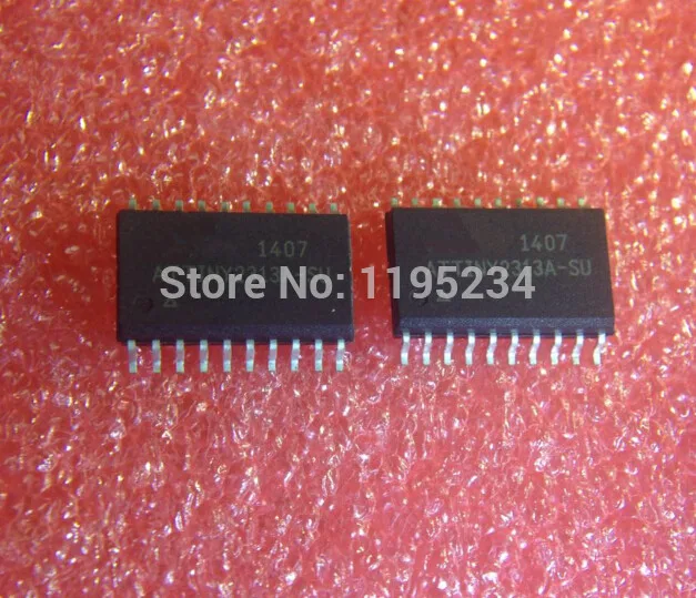 10 шт. ATTINY2313A-SU ATTINY2313A ATTINY2313 TINY2313A 2313 IC MCU 8BIT 2KB флэш-20soic Лидер продаж