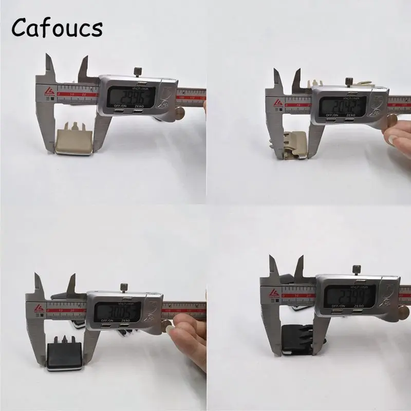 Cafoucs 4 шт./лот для Toyota Corolla, автомобильная Вентиляционная решетка, лопасть, кондиционер, лист, регулируемые зажимы