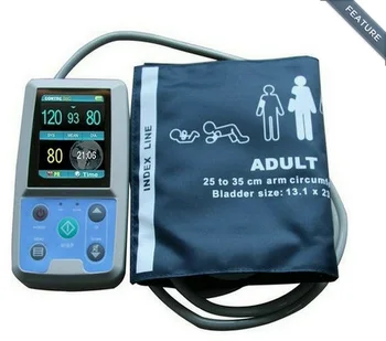 

CONTEC 24hour Ambulatory Blood Pressure monitor Arm NIBP holter+PC SW,