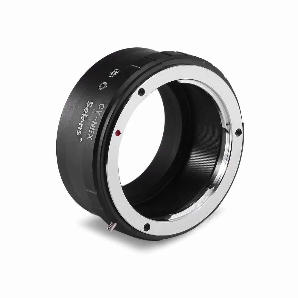 CY mount lens adapter ring metal support AVm for Sony NEX-7 NEX-6 NEX-6L NEX-5T NEX-5N NEX-5 NEX-F3 NEX-F3K NEX-C3 (1)