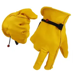 Рабочие перчатки из яловой кожи мужские рабочие сварочные перчатки защитные садовые спортивные износостойкие перчатки