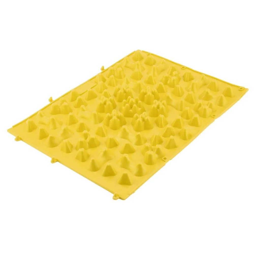 New Toe Pressure Plate Mat Blood Circulation Shiatsu Reflexology Foot Massage Pad Running Man Game Same Type for Pain Rel |