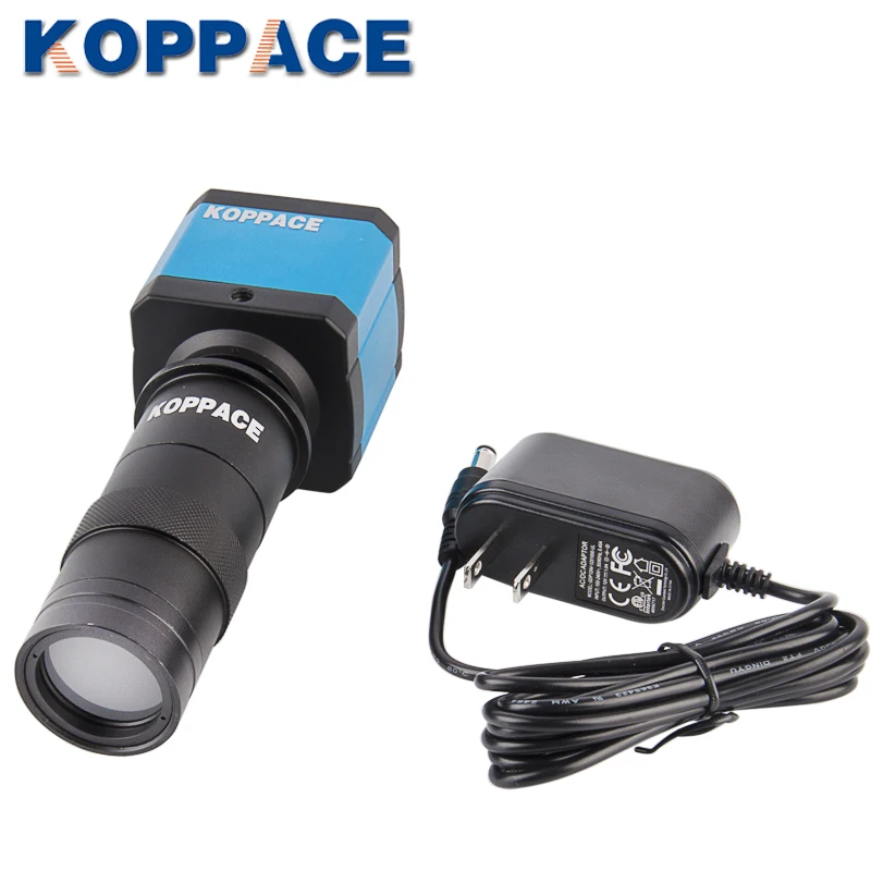 Микроскоп KOPPACE 21 миллион пикселей HDMI HD камера микроскопа с объективом 100X