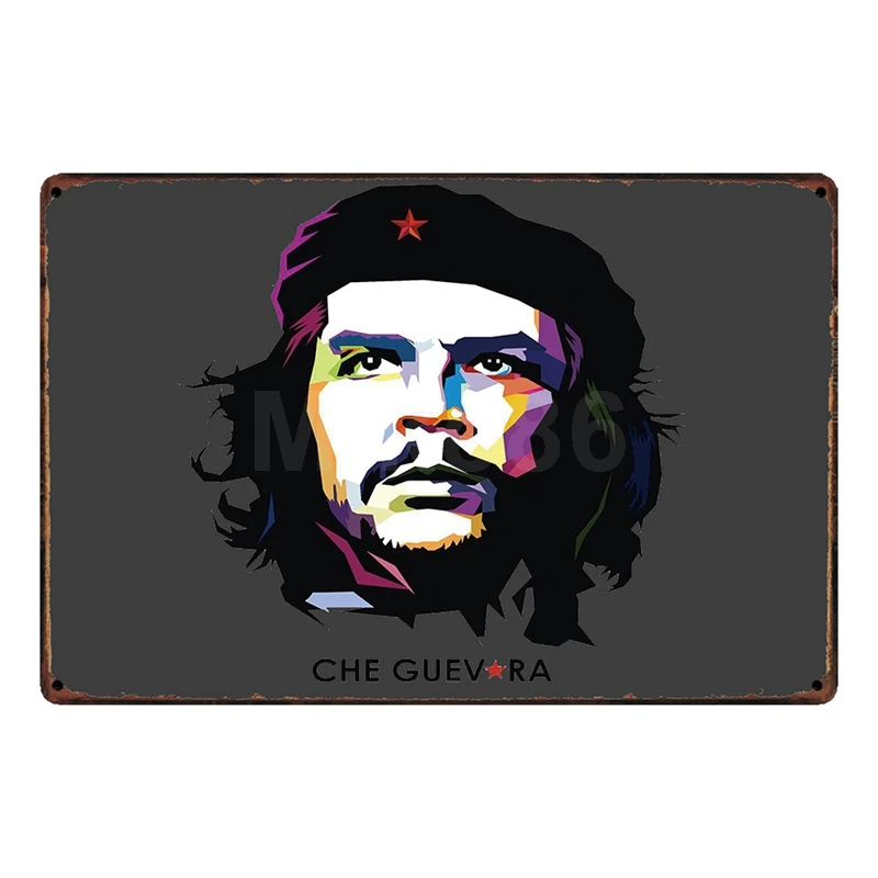 [Mike86] CHE GUEVARA металлический знак художественный настенный фестиваль украшение для паба кафе комнаты клуба вечерние настенная табличка в стиле ретро живопись FG-137 - Цвет: SL 9285