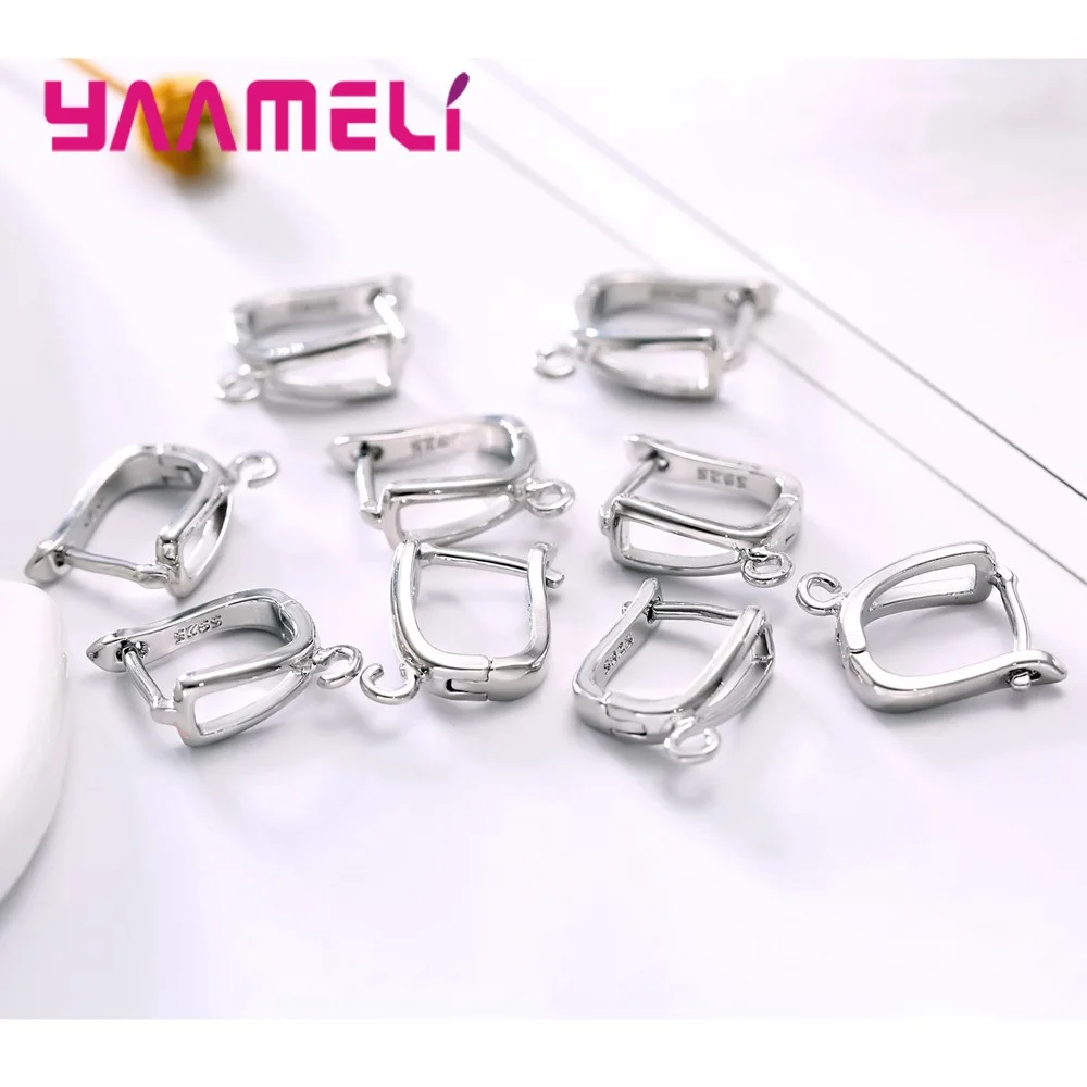 Новая мода Заводская цена высокое качество Настоящее 925 пробы серебряные серьги-кольца аксессуары для женщин ювелирные изделия подарок