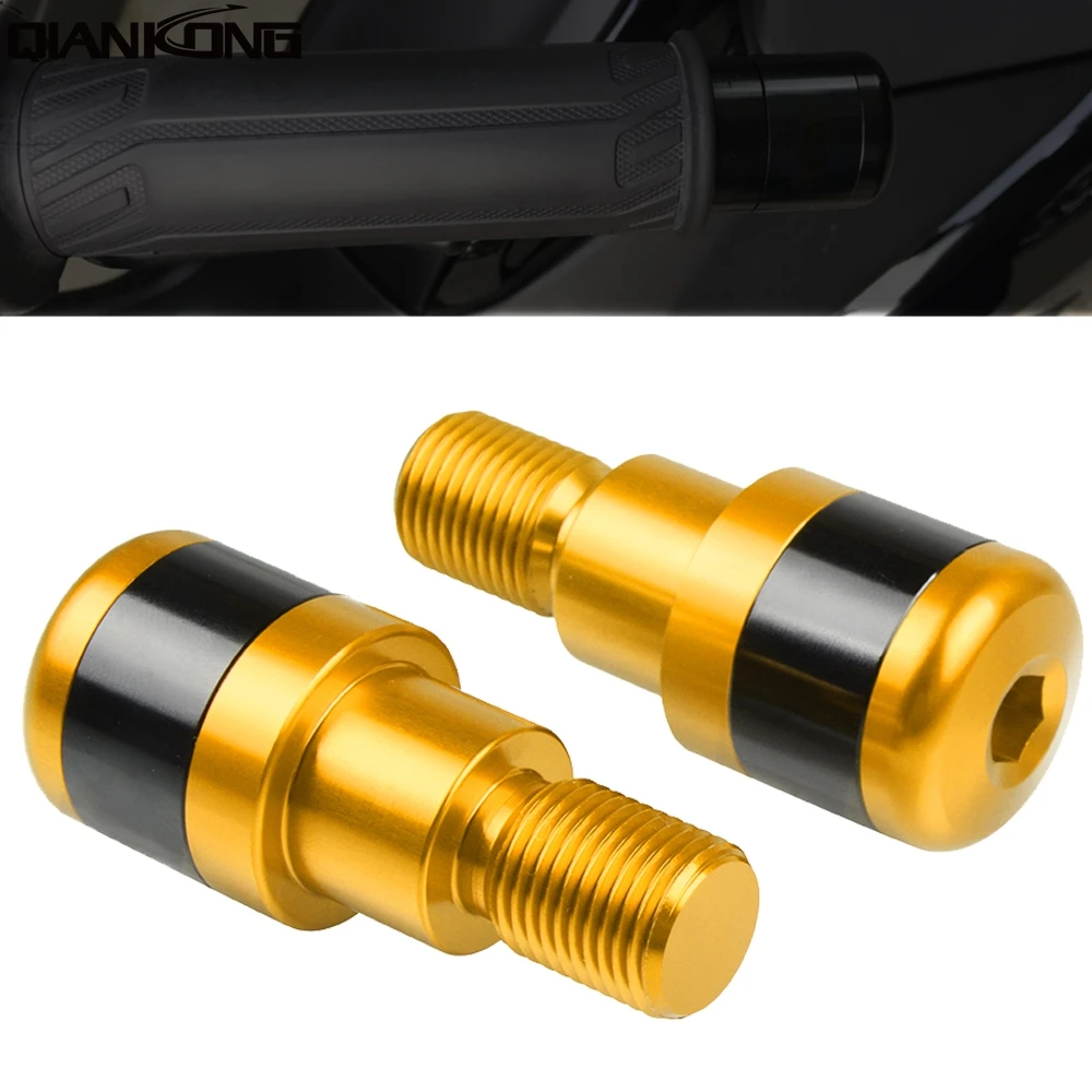 

CNC Aluminum 7/8" 22mm Handlebar Ends Grips Slider Handler Bar Ends FOR YAMAHA Majesty 400 2004-2011 FZ1 FAZER 2006-2016 FZ09
