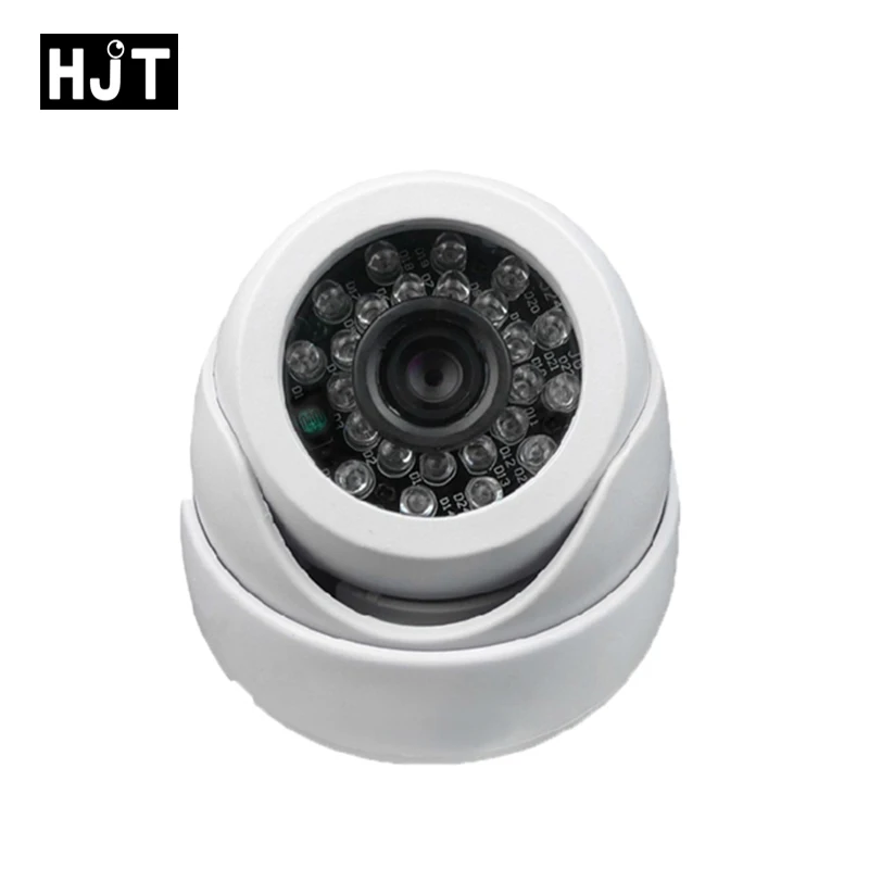 

HJT Plastic mini Dome IP Camera 720P Security HD Network CCTV Camera Support Phone Android IOS P2P,ONVIF2.1 free shipping