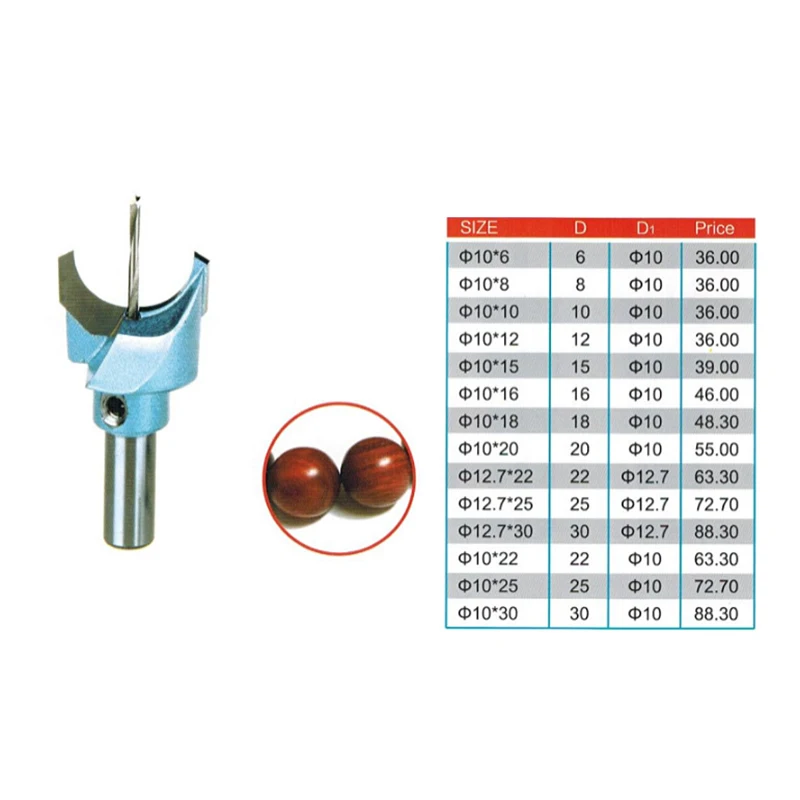 1 Pcs Hard Alloy Woodworking Router Bit Wooden Buddha Beads Balls wood Drill bits Tool WWO66 1 Pcs Hard Alloy Woodworking Router Bit Wooden Buddha Beads Balls wood Drill bits Tool WWO66